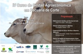 IV CURSO DE GEST�O AGROECONOMICA EM PECUARIA DE CORTE